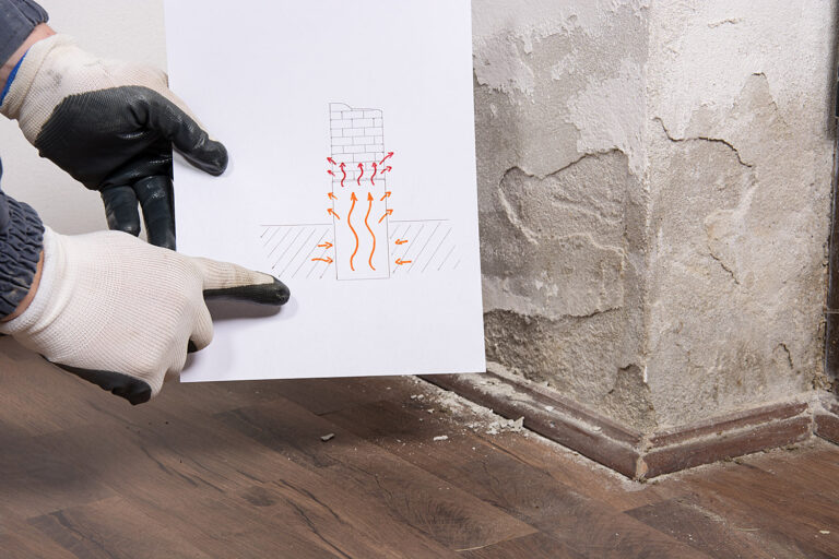 Optrekkend vocht of opstijgend vocht genoemd: SPM heeft een oplossing voor u